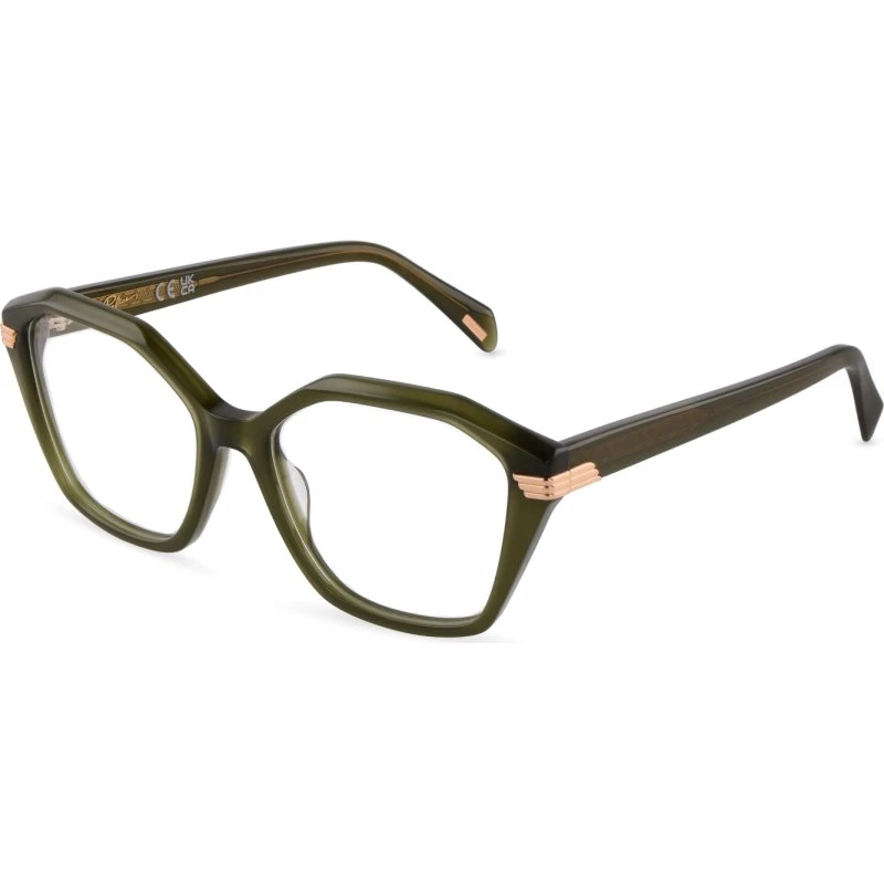 Police VPLU01 AURA 5 073M - Montures Optiques Géométriques Femme