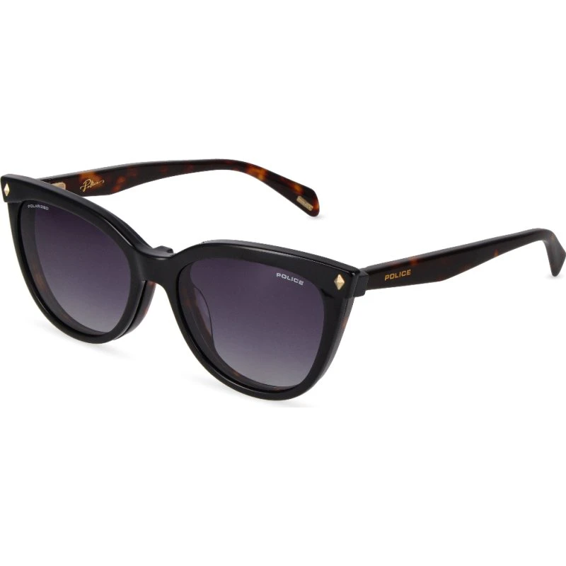 Police UPLT98E Dawn Lite 2 - Monture Papillon Acétate Havane