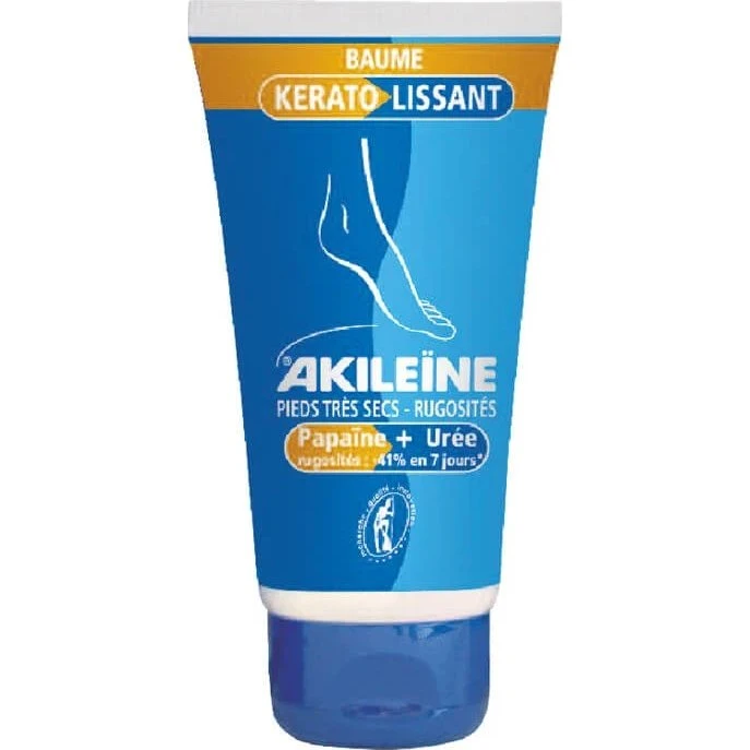 Asepta Akileine Baume pour pieds très secs et rugueux, 75 ml