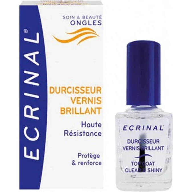 Ecrinal Durcisseur Vernis Brillant Haute Résistance 10ml