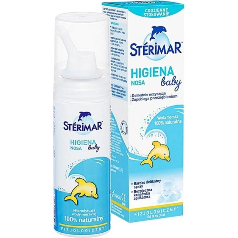 Stérimar Baby Solution d'eau de mer isotonique 100% naturelle 100ml
