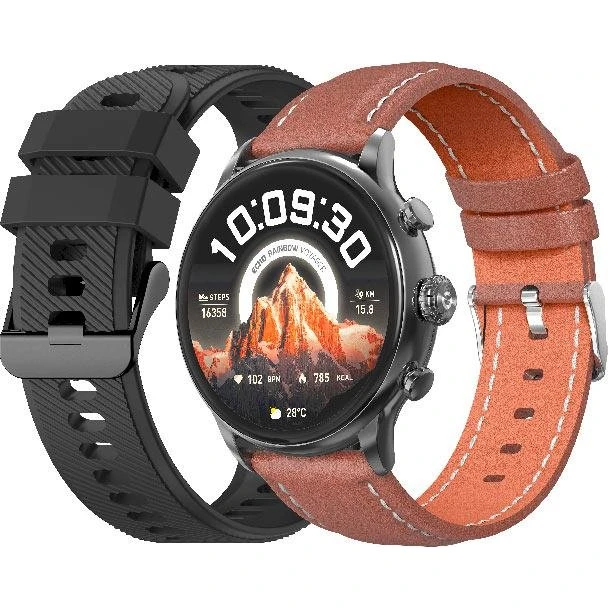 Echo Rainbow Voyager Noir + Bracelet Marron