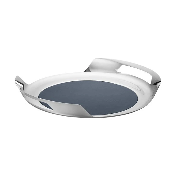Georg Jensen Helix Plateau Acier Inoxydable