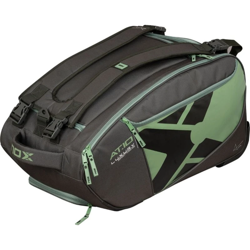 Nox AT10 Competition Trolley Padel Bag Noir/Vert