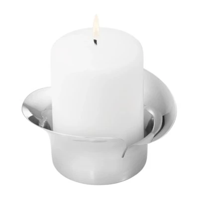 Georg Jensen Bloom Pilier Acier Inox Miroir