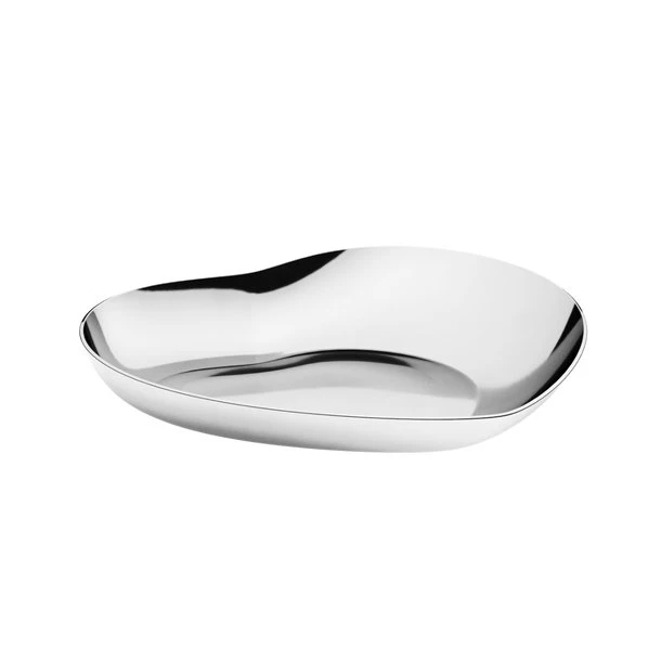 Georg Jensen Heart Plateau en acier inoxydable
