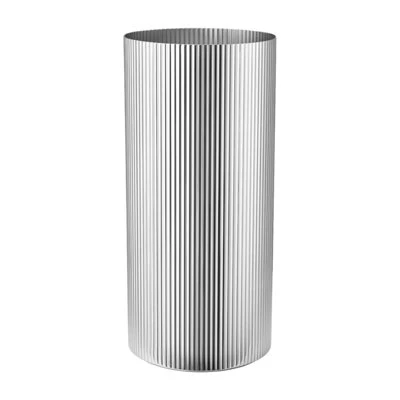 Georg Jensen Vase Bernadotte Acier Inoxydable Grand
