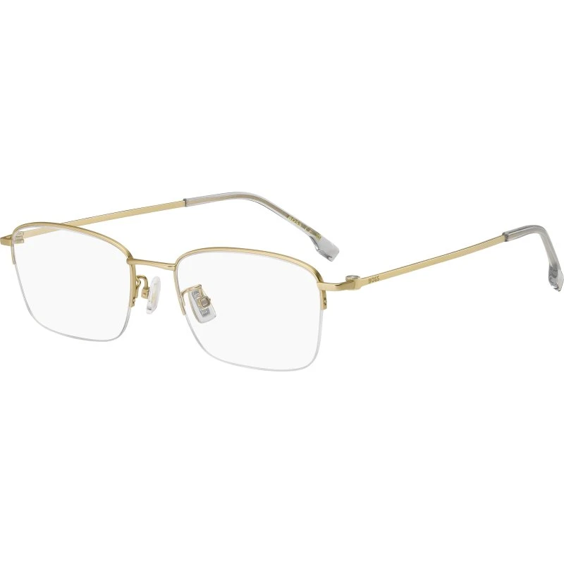 Hugo Boss BOSS 1932/F AOZ Montures Optiques Carrées en Titane Or