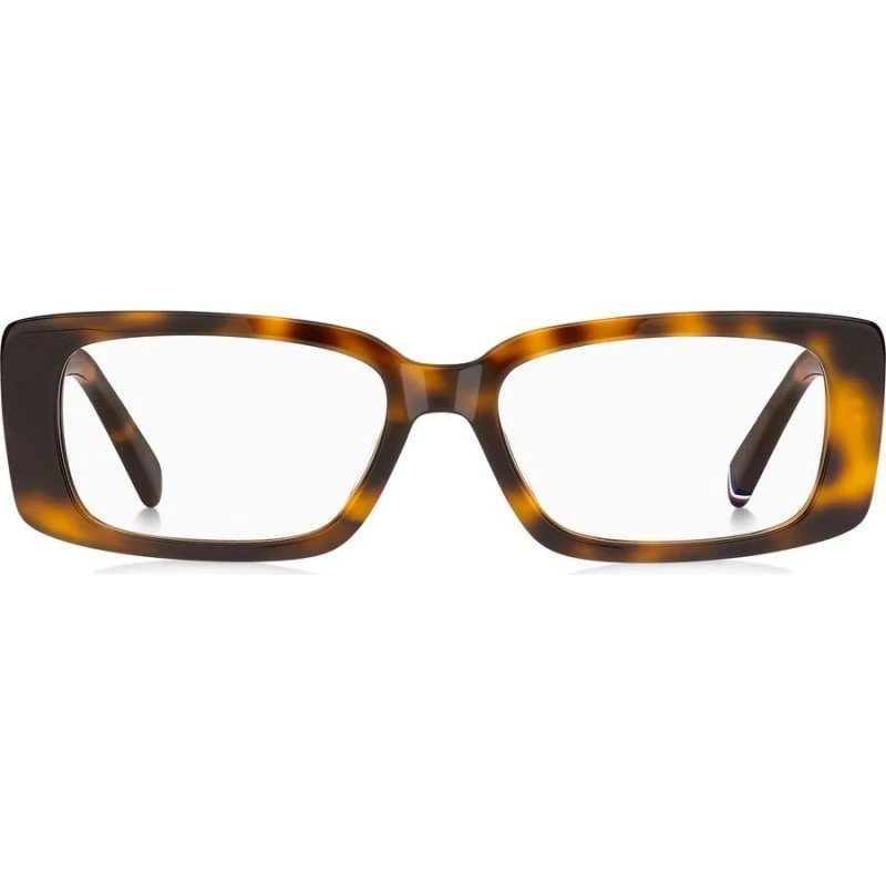Tommy Hilfiger TH 2345 Lunettes de Vue Femme Havane Rectangles 53mm