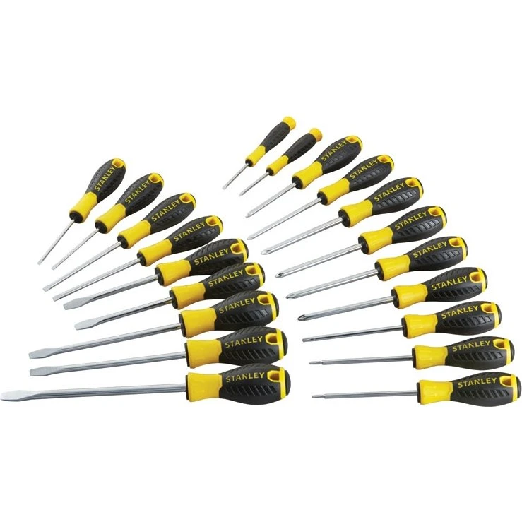 Stanley STHT0-60213 - Jeu de Tournevis Essential 20 pièces