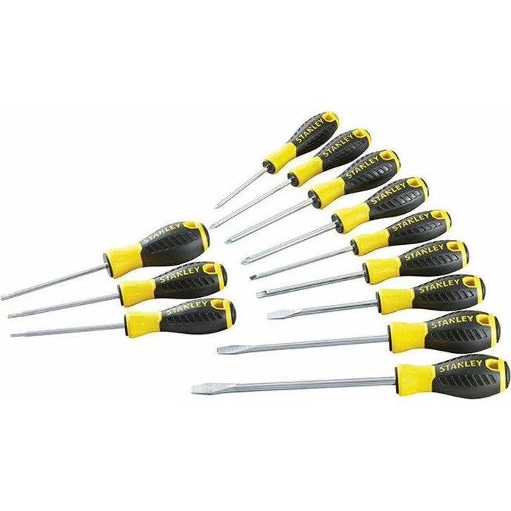 Stanley Set de Tournevis Essentiel 12 Pièces