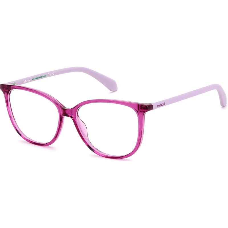 Polaroid Junior PLD D853 Violet - Monture Papillon Éco-polyamide