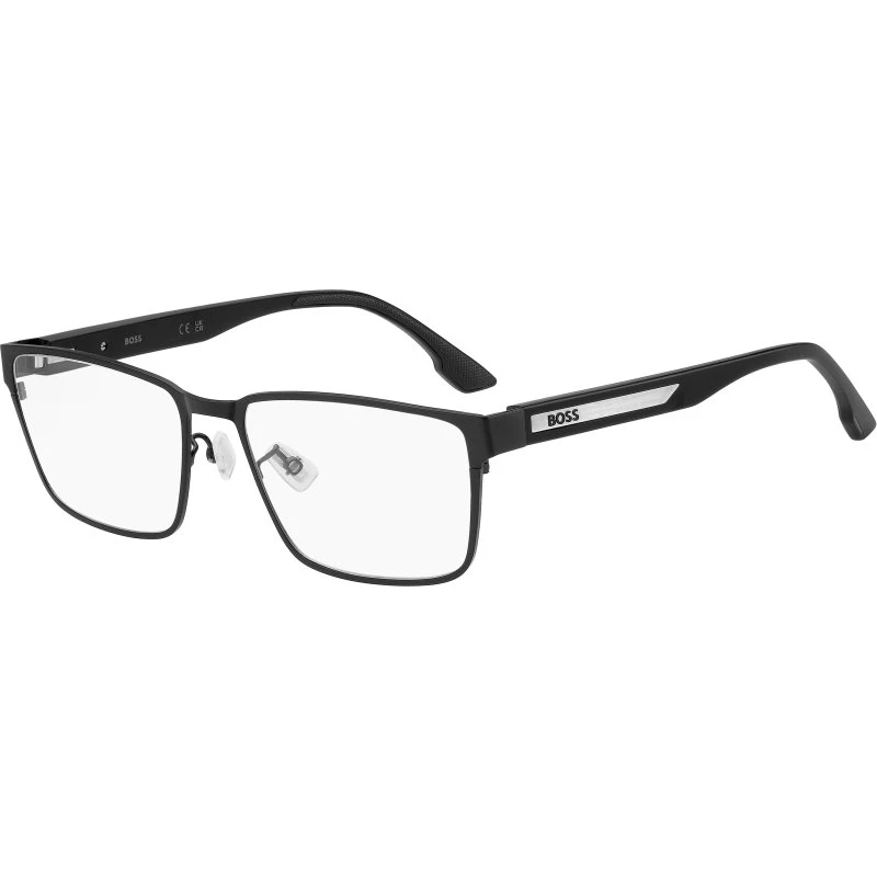 Hugo Boss BOSS 1912/G 003 - Montures Optiques Carrées en Métal Noir