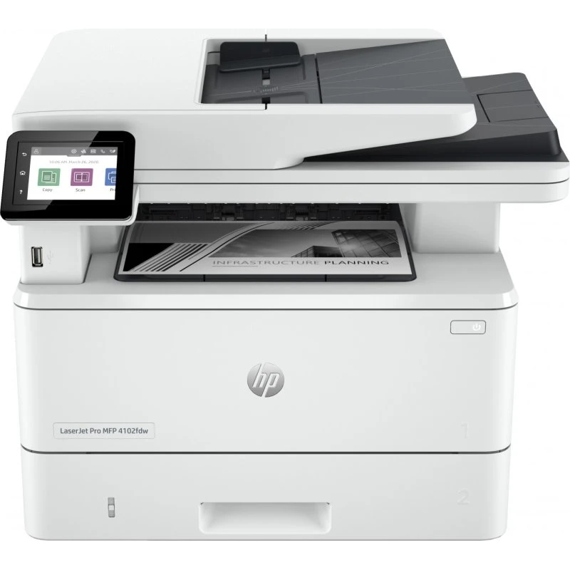 HP LaserJet Pro MFP 4102fdw Imprimante Multifonction Blanc