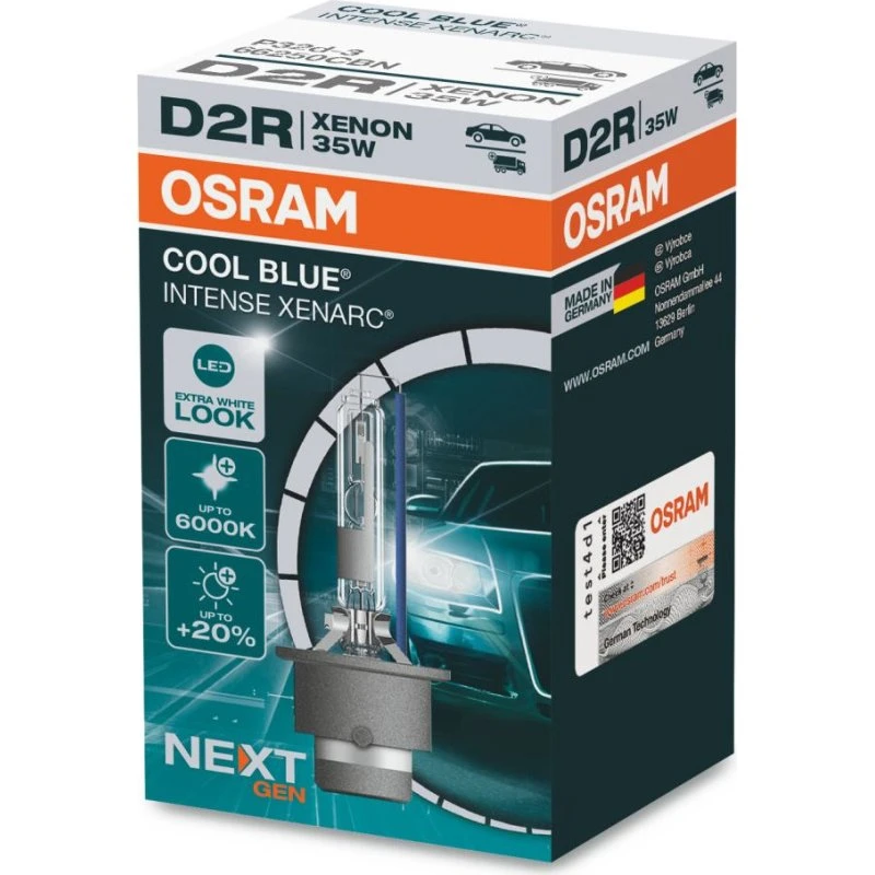Osram D2R Xenarc Cool Blue Intense 6000K