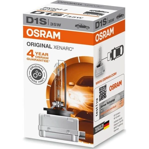 Osram Xenarc D1S 66140 - 4500K - 35W