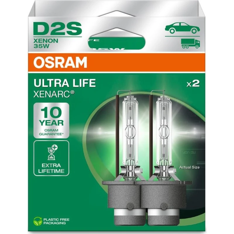 Osram D2S 66240ULT-2HB XENARC ULTRA LIFE (2 pièces)