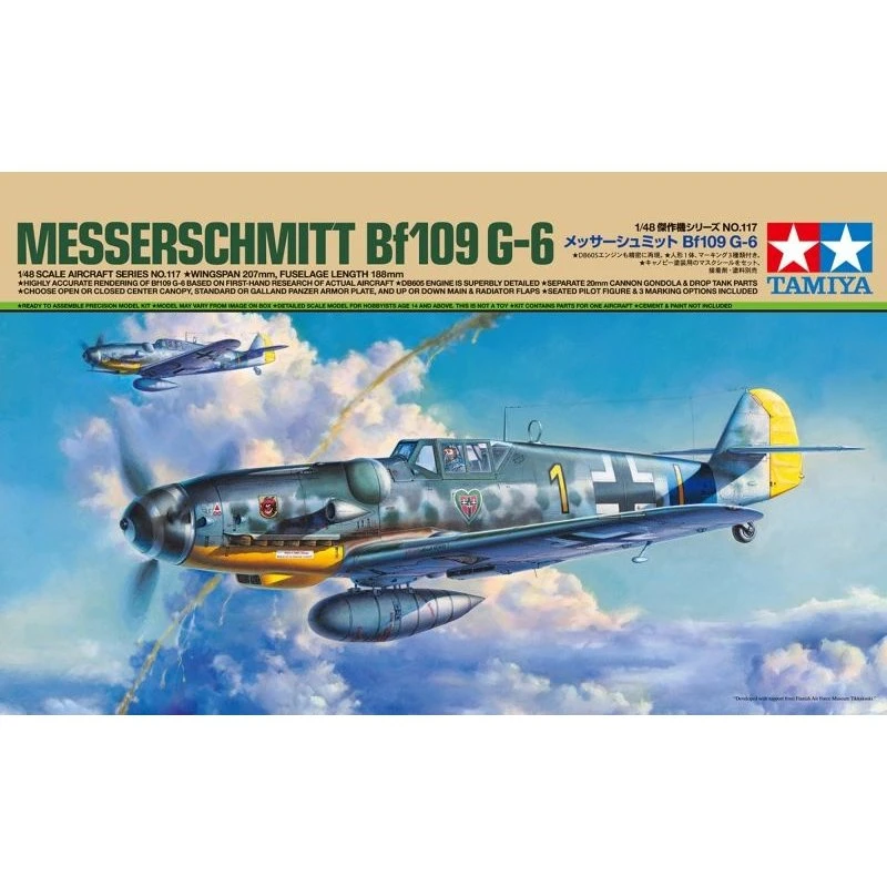 Tamiya Bf 109 G-6 1/48 - Maquette Avion