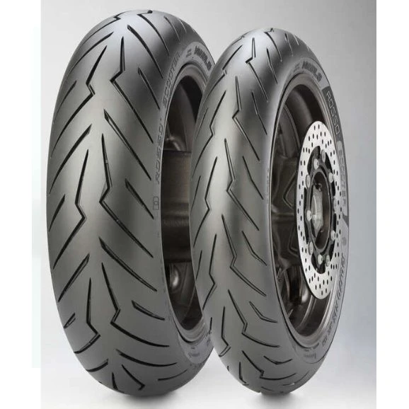 Pirelli Diablo Rosso SC 120/80-14 58S Avant-Arrière