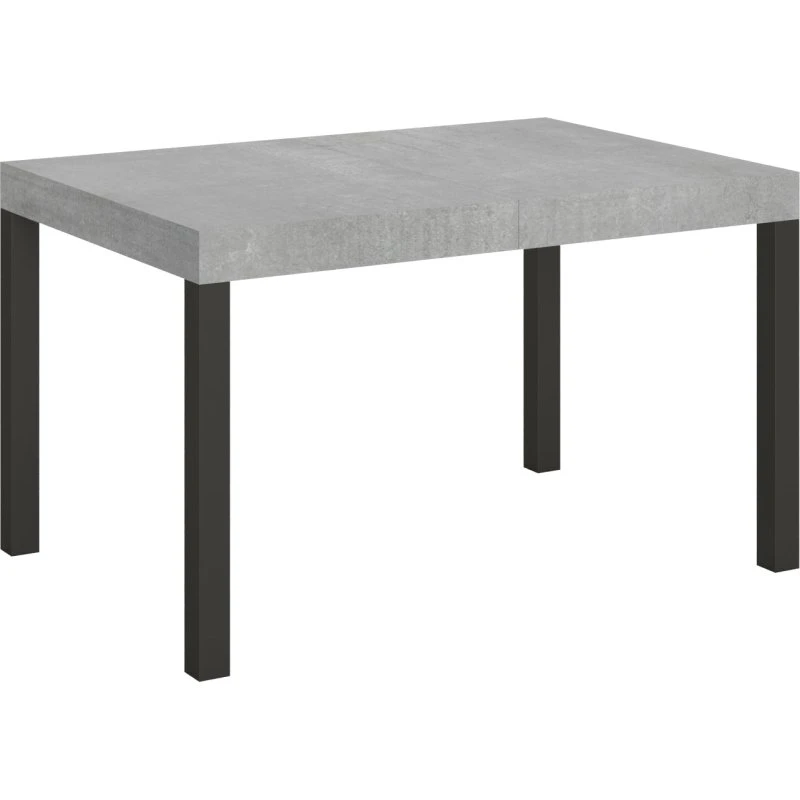 Karry Table Extensible 140-224 cm Gris Ciment