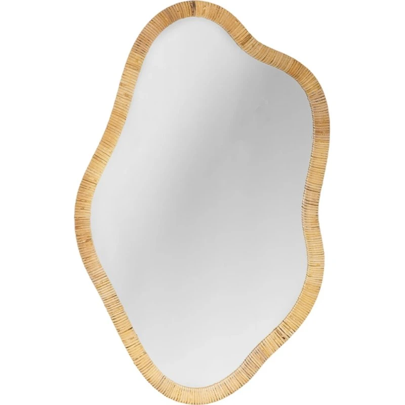 Bloomingville Ashlie Miroir mural rotin naturel