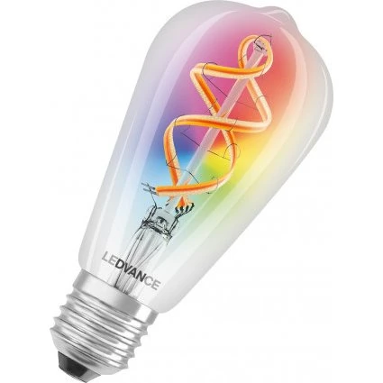 LEDVANCE SMART+ Filament Edison RGBW 4.5W E27