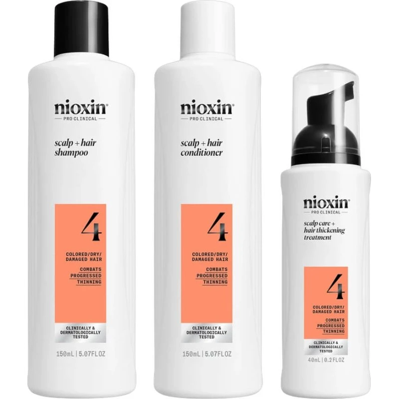 Nioxin System 4 Loyalty Kit - Soin pour Cheveux Colorés et Fins