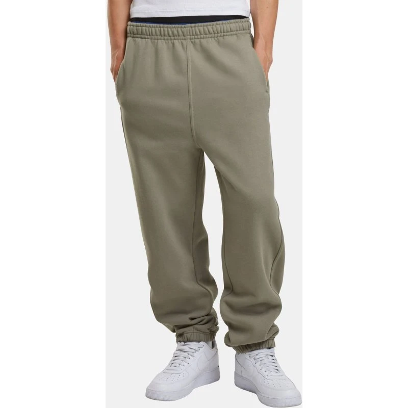 Urban Classics Pantalon de Jogging Homme Vert - Coton 380 g/m²