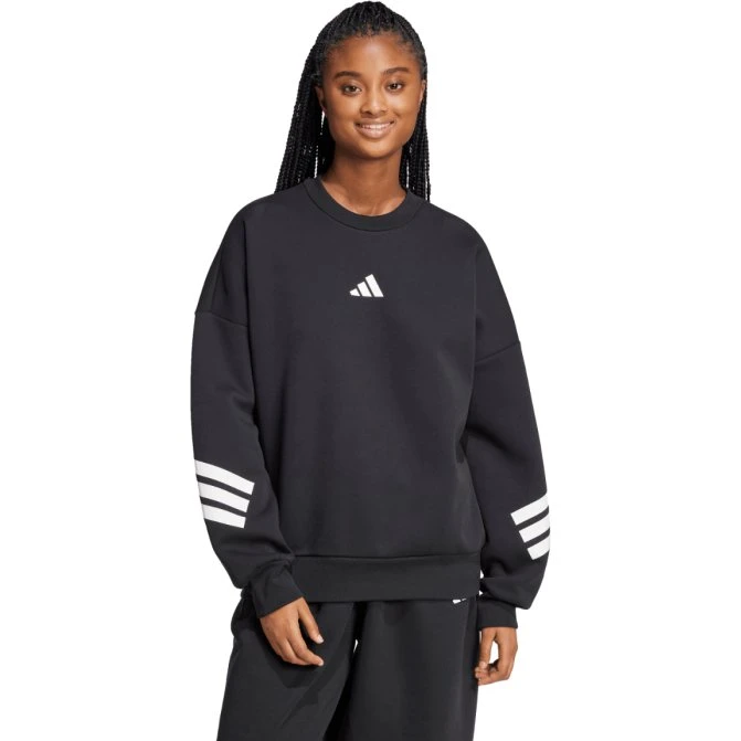 Sweatshirt adidas Future Icons 3-Stripes Femme - Noir