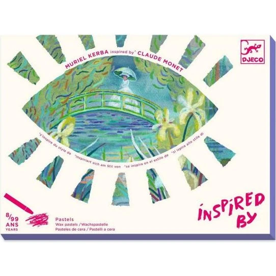 Djeco Pastels - Sur l’étang aux Nymphéas