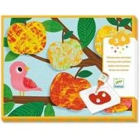 Djeco Set d'art peinture avec billes Nature multicolore