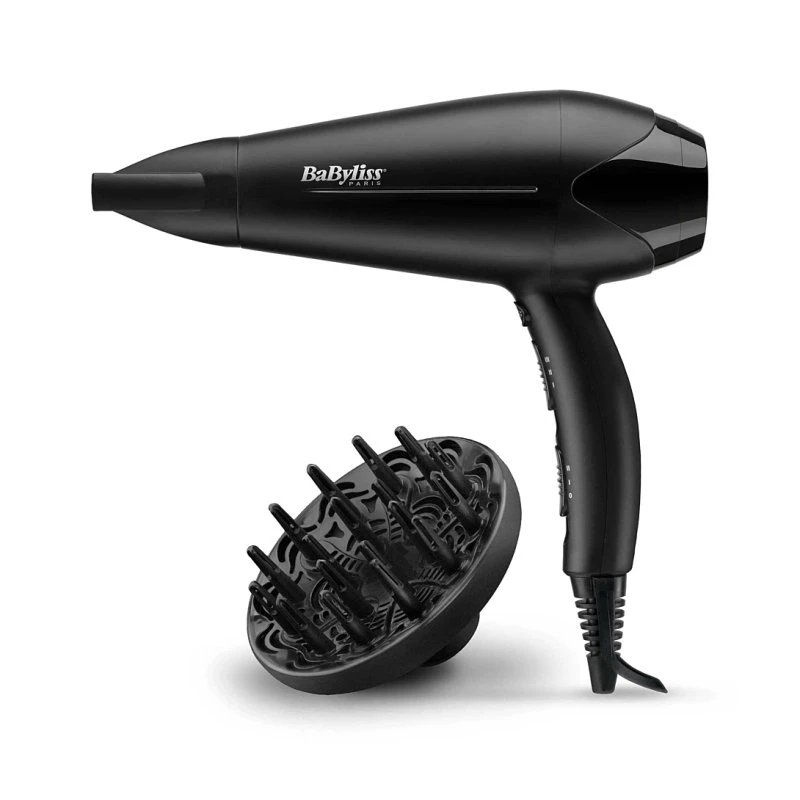 BaByliss Power Dry 2100 D563DE - Sèche-cheveux léger noir