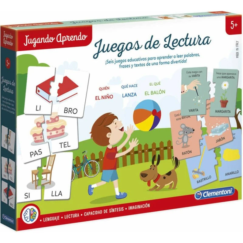 Clementoni J'apprends Jeux de Lecture en Jouant 55310
