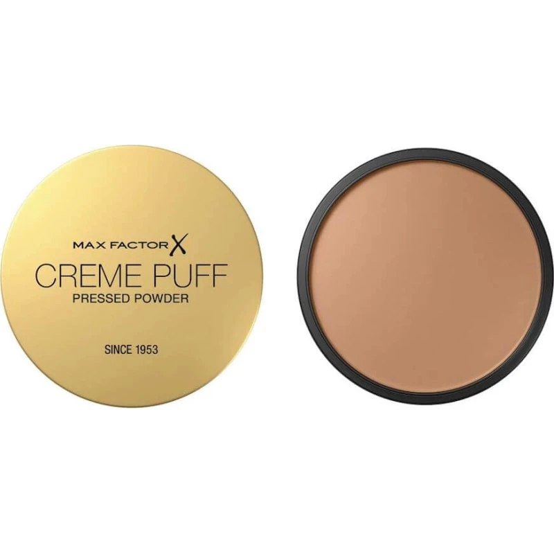 Max Factor Creme Puff Poudre Pressée 42 Deep Beige, 14 g