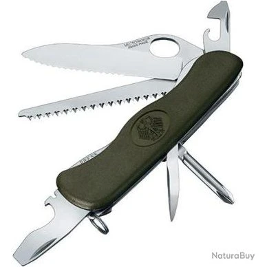 Victorinox Couteau Suisse Armée Allemande 10 Fonctions