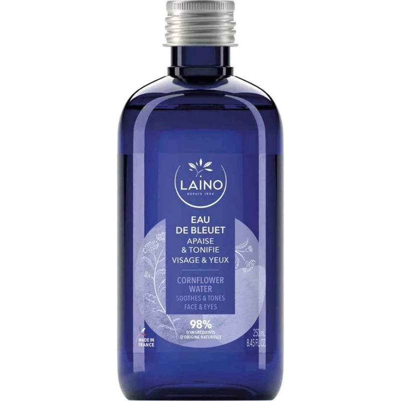 Laino Eau de Bleuet Apaisante et Tonifiante Visage et Yeux 250ml