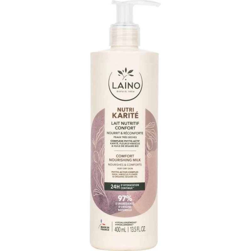 Laino Nutri Karité Lait Nutritif Confort 400ml
