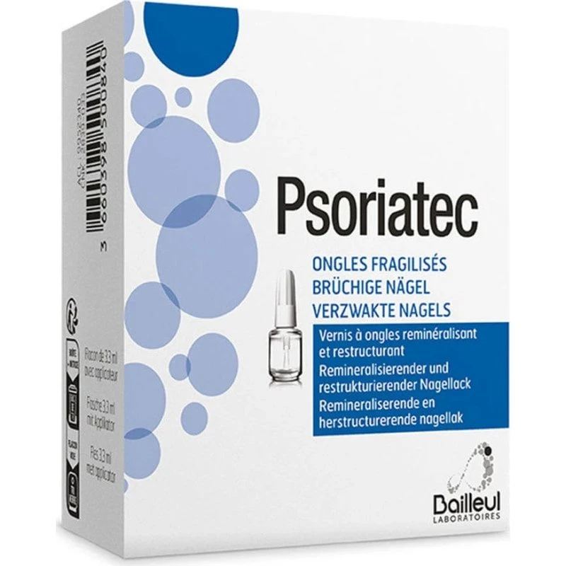 Bailleul Psoriatec Vernis à Ongles Fragilisés 3.3ml