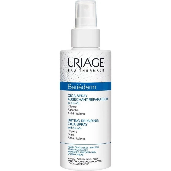 Uriage Bariederm Cica Spray Réparateur, 100 ml