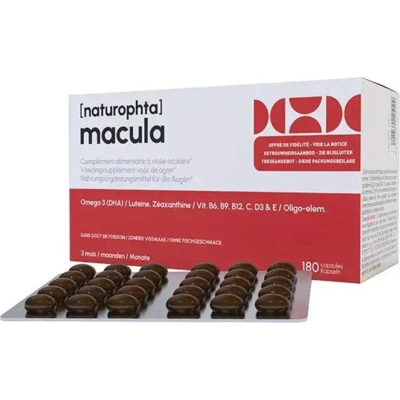 Horus Pharma NaturOphta Macula 180 Capsules