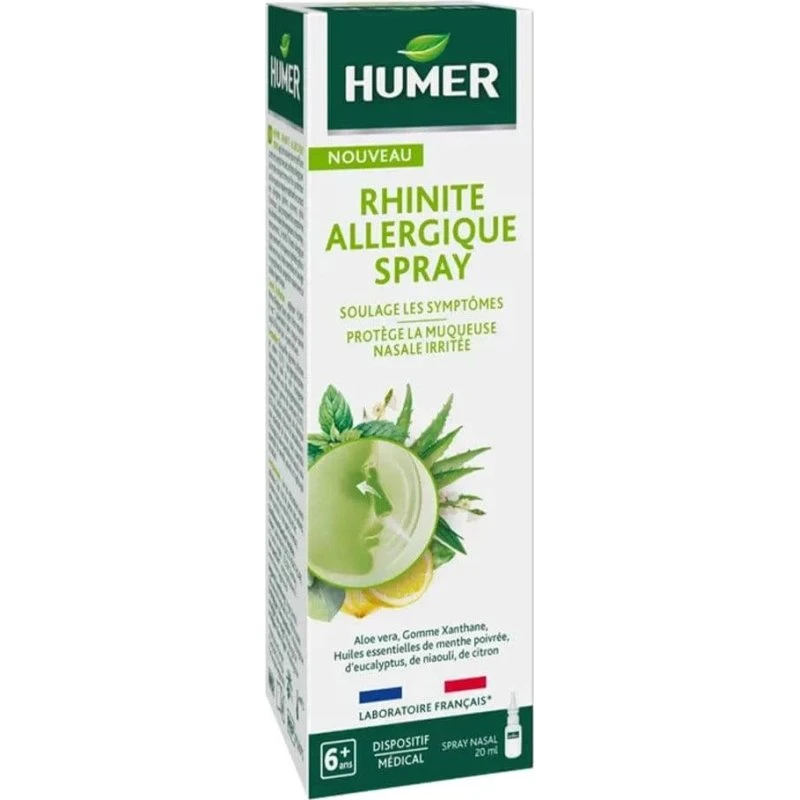 Humer Spray Allergique Rhinite Dès 6 Ans 20ml
