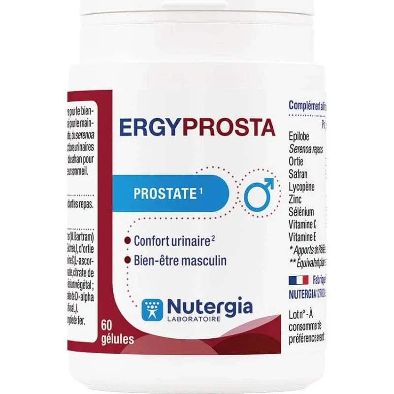 Nutergia Ergyprosta Prostate - 60 gélules