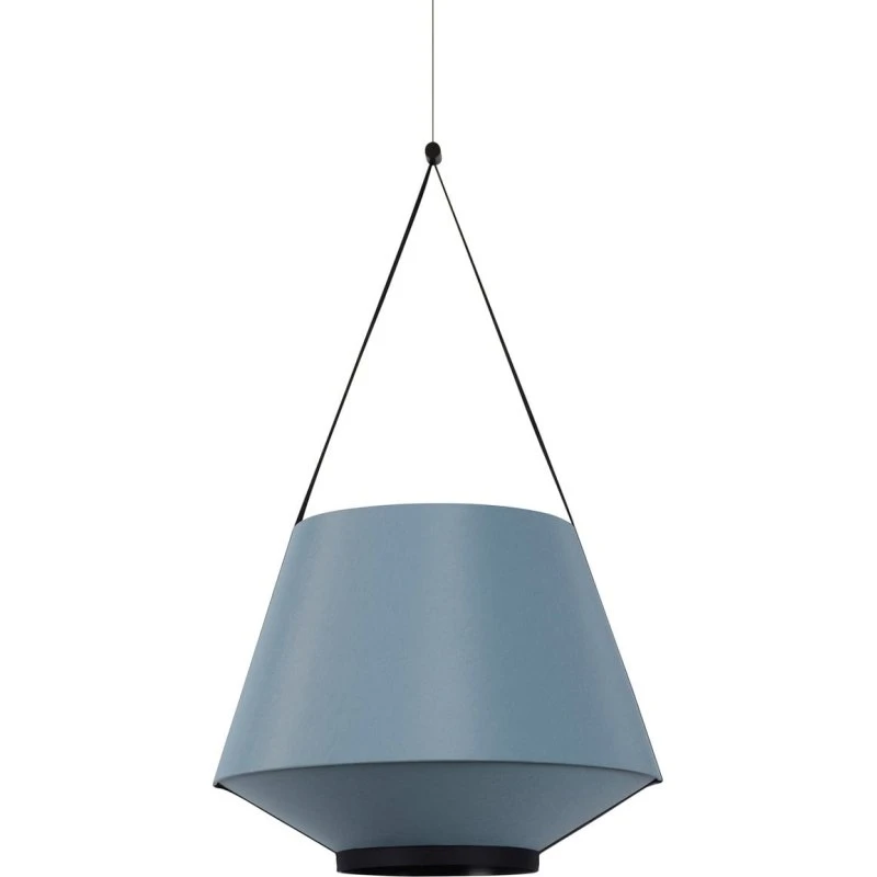 Forestier Carrie M Suspension Bleue - Lampe Design en Coton