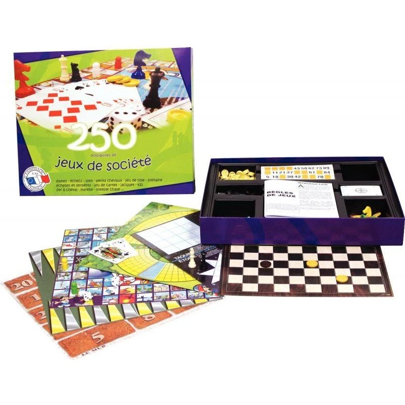 Culture Club Coffret 250 Jeux de Société
