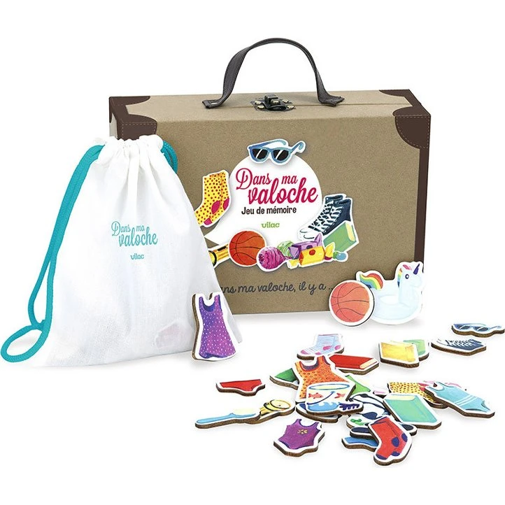 Vilac - Jeu de mémoire Dans ma valoche
