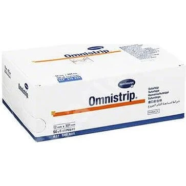 Hartmann Omnistrip Pansements Bandes Stériles 12x101 mm, 50x6 pièces