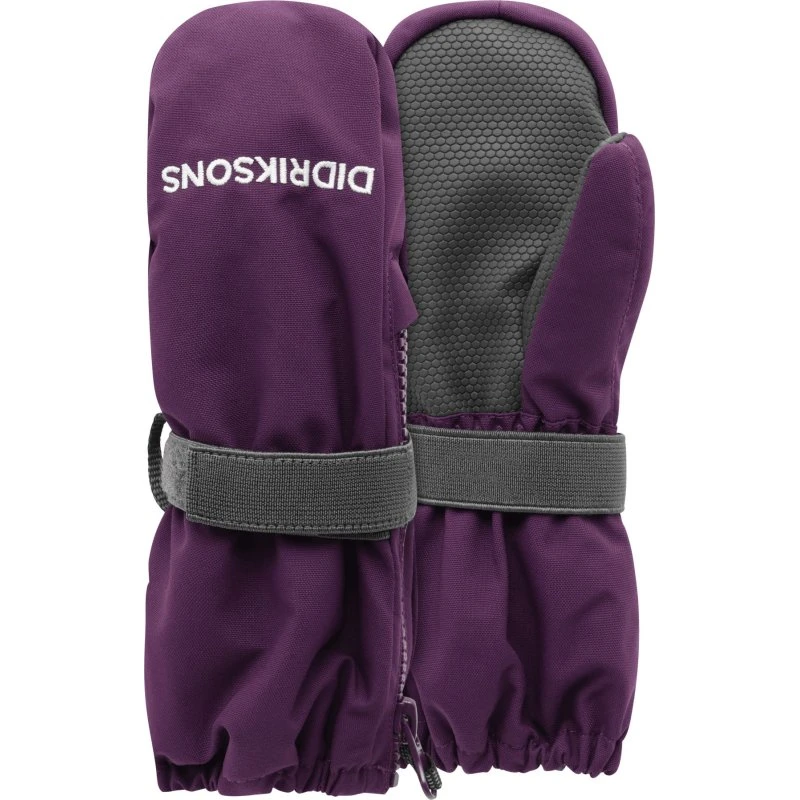 Didriksons Biggles Zip 9 Moufles Enfant - Violet