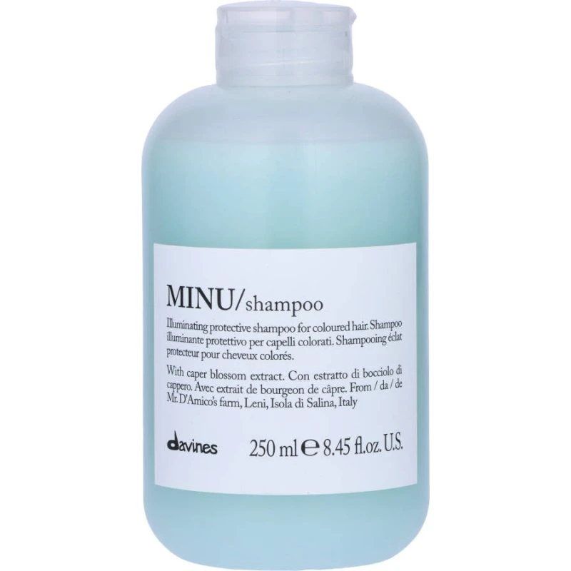 Davines MINU Shampoo 250 ml - Soin pour cheveux colorés