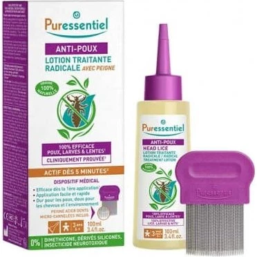 Puressentiel Lotion Anti-Poux 100 ml + Peigne