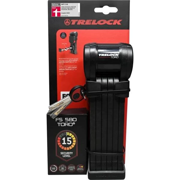 Trelock FS 580 X-Press Antivol Pliant Noir